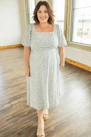 REMI PLUS MIDI DRESS