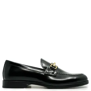 Rondinella Black Florentic Buckle Dress Shoe