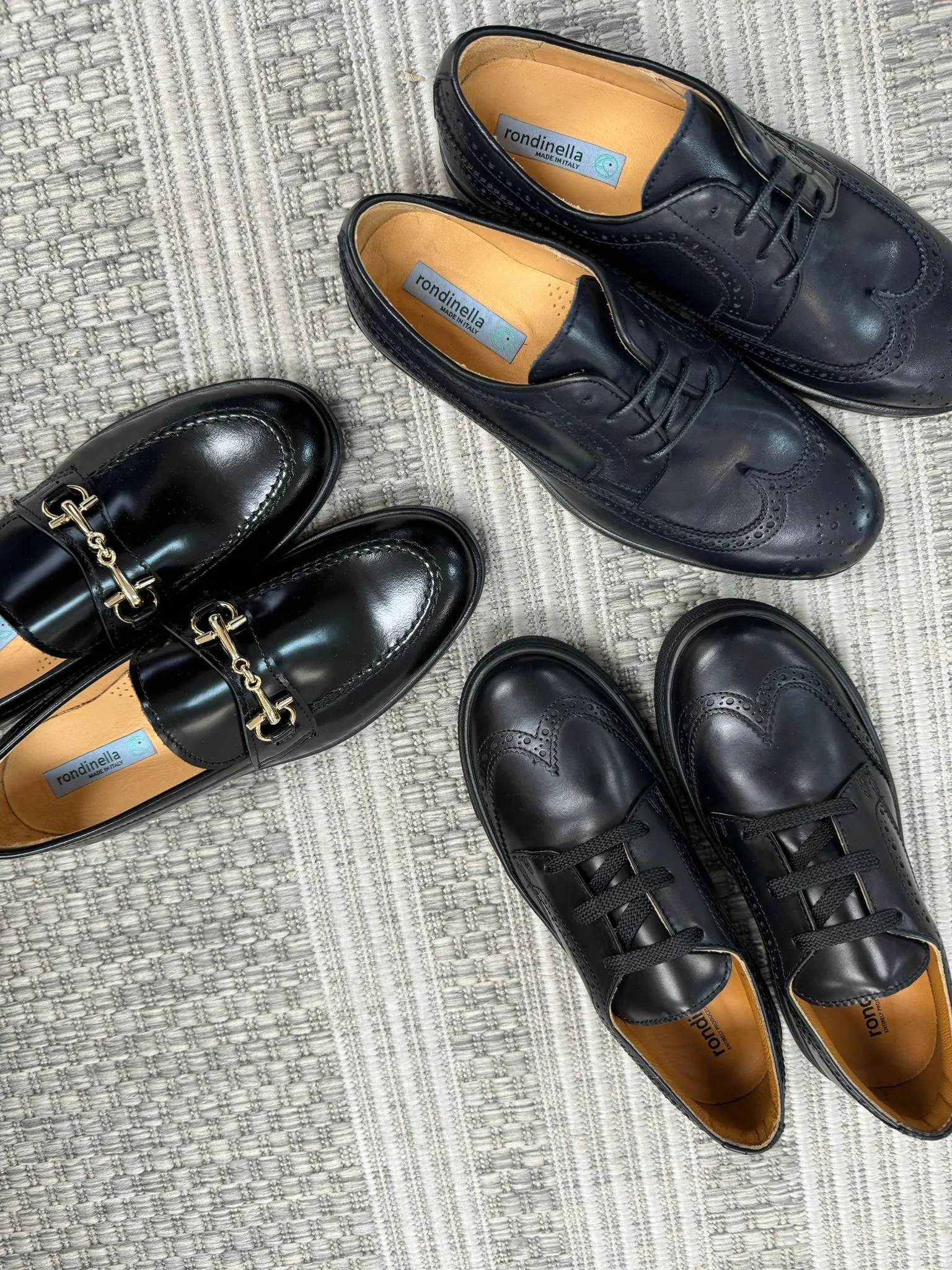 Rondinella Black Florentic Buckle Dress Shoe