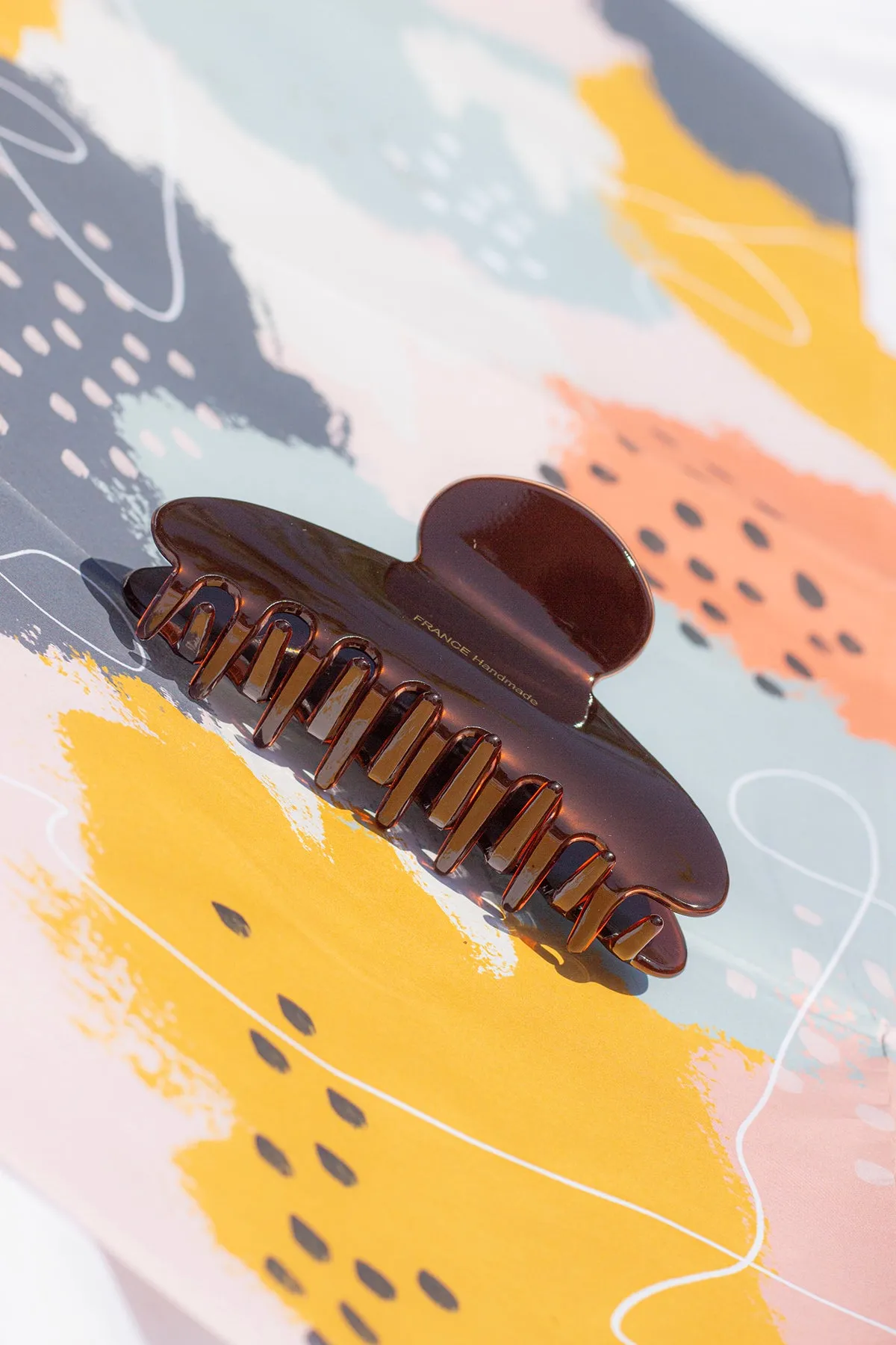Rounded Classic Arch Claw Hair Clip