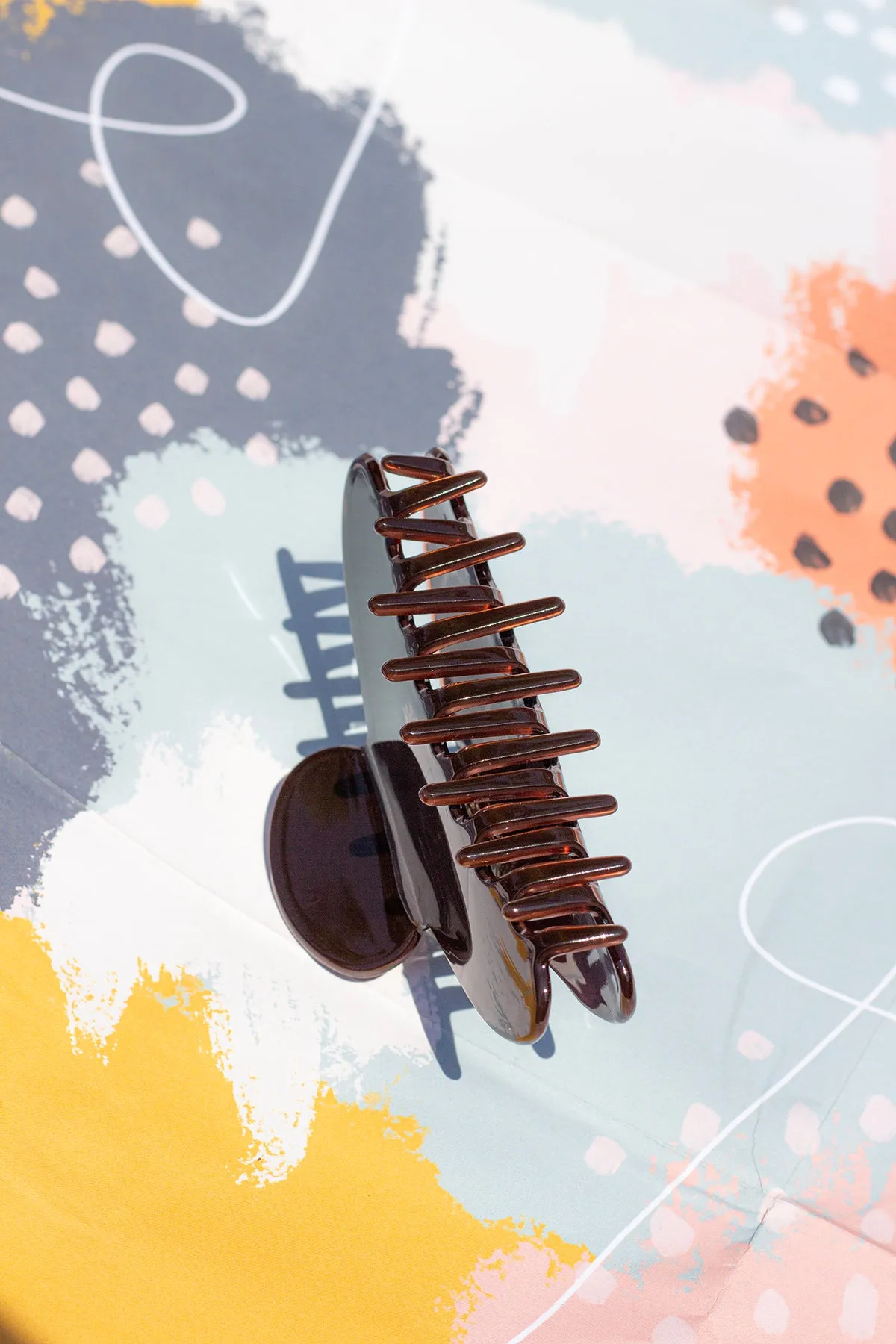 Rounded Classic Arch Claw Hair Clip