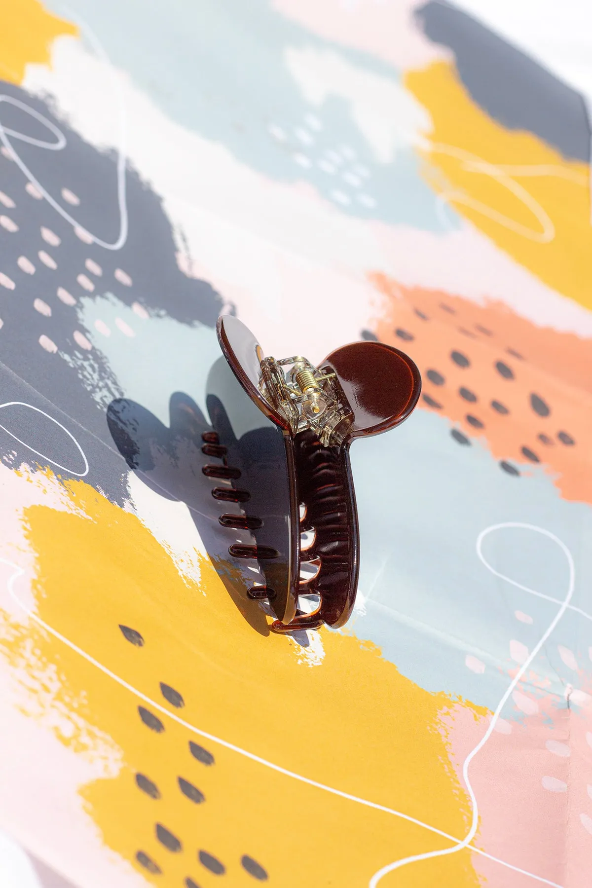 Rounded Classic Arch Claw Hair Clip