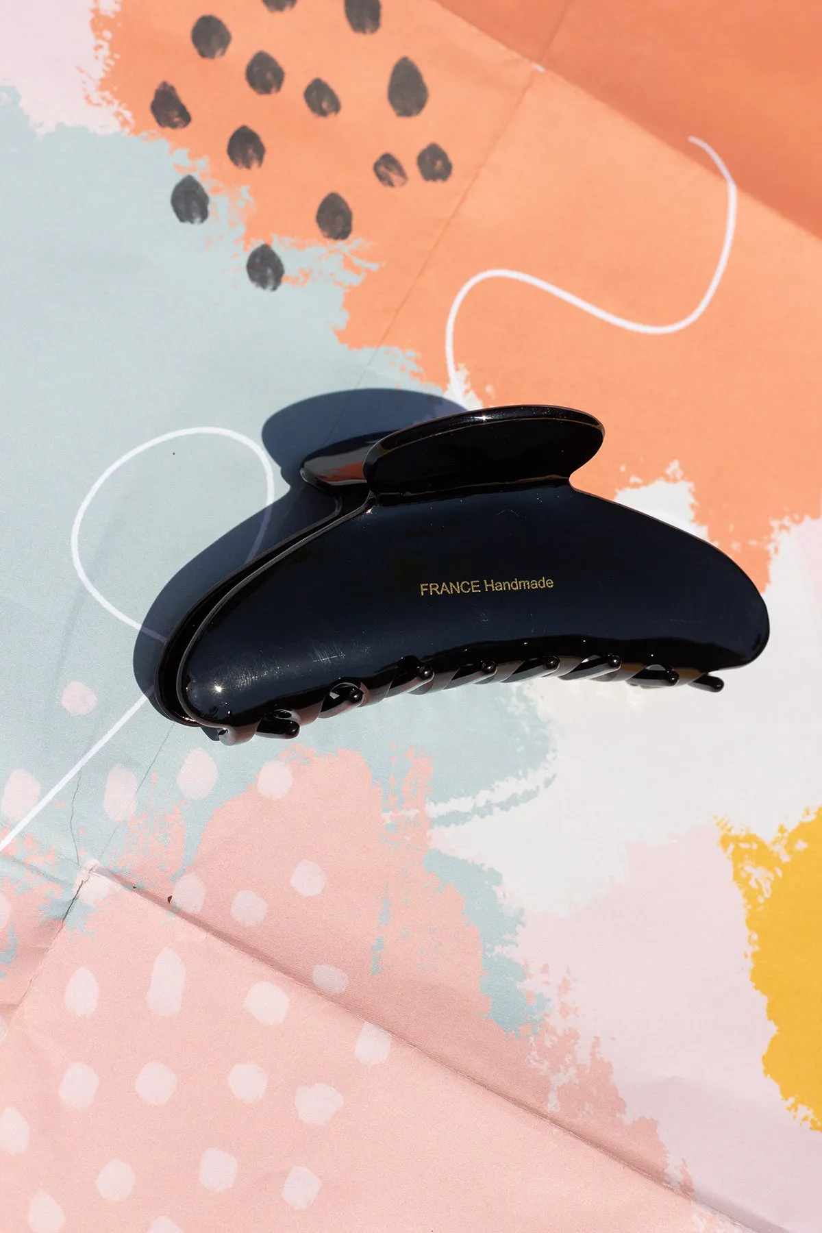 Rounded Classic Arch Claw Hair Clip
