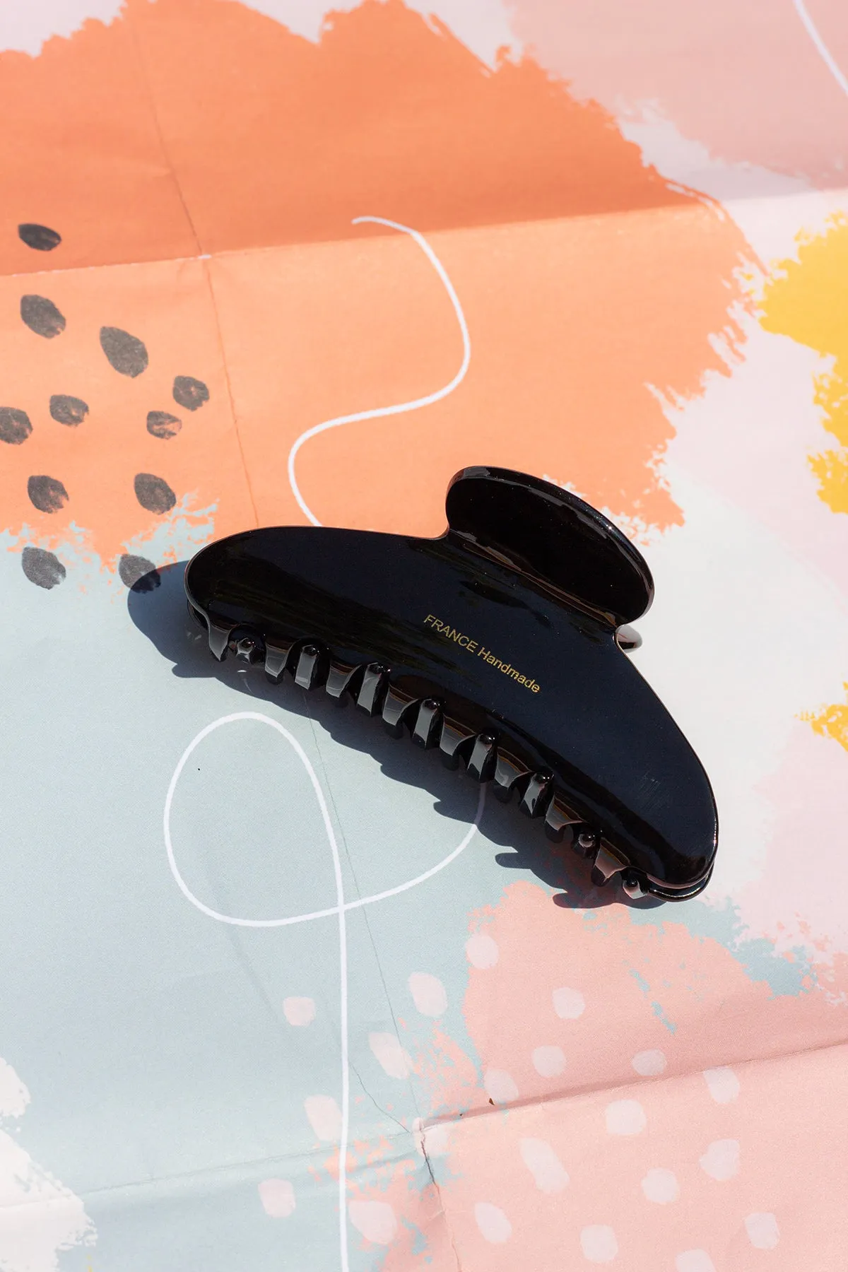Rounded Classic Arch Claw Hair Clip