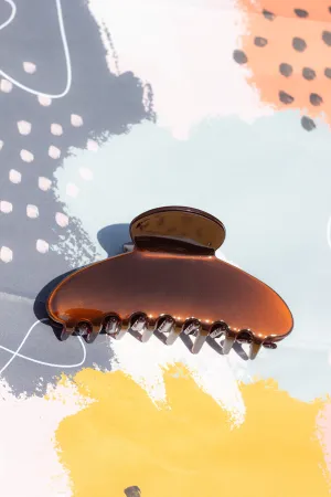 Rounded Classic Arch Claw Hair Clip