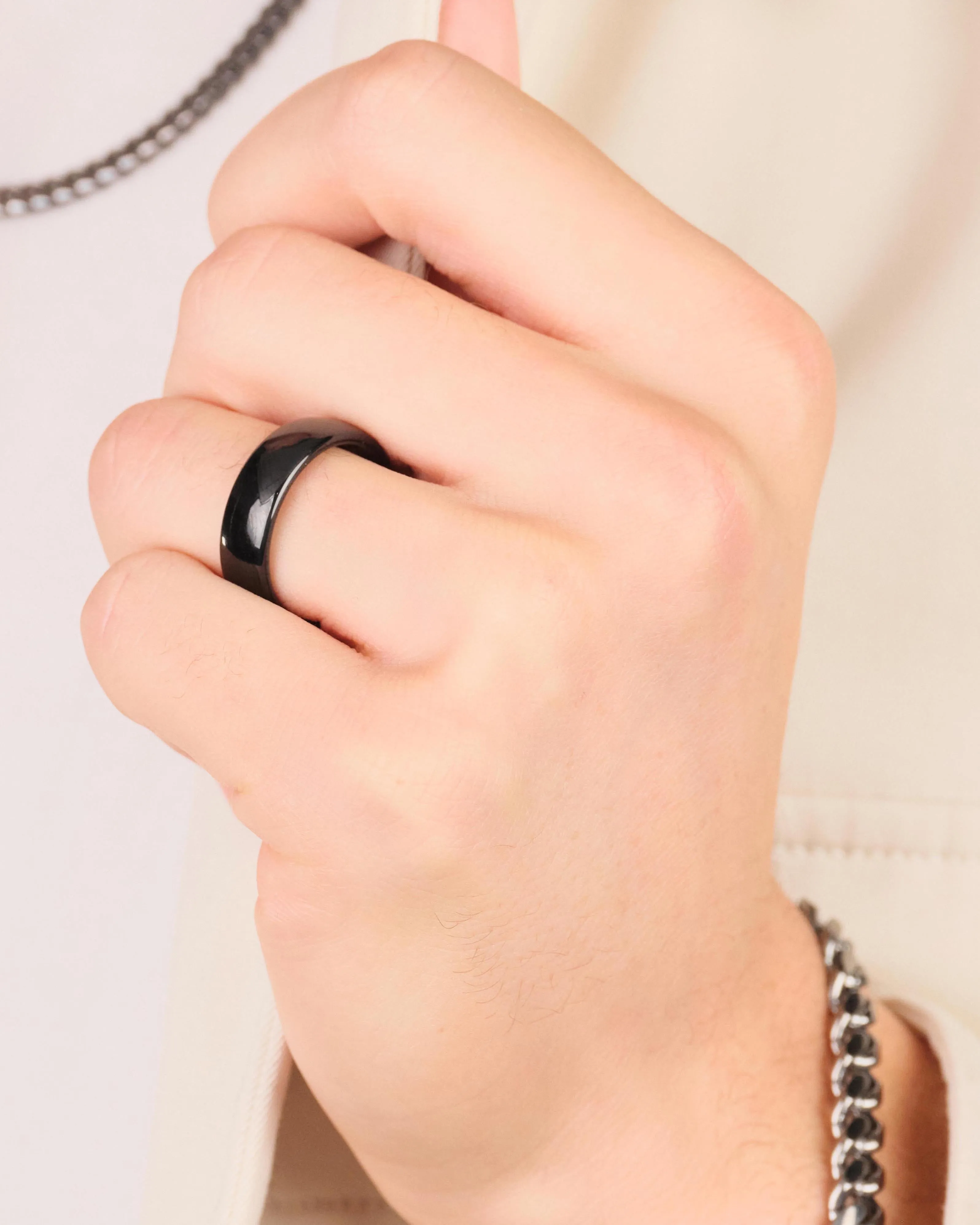 Rounded Comfort Fit Wedding Band - 7mm