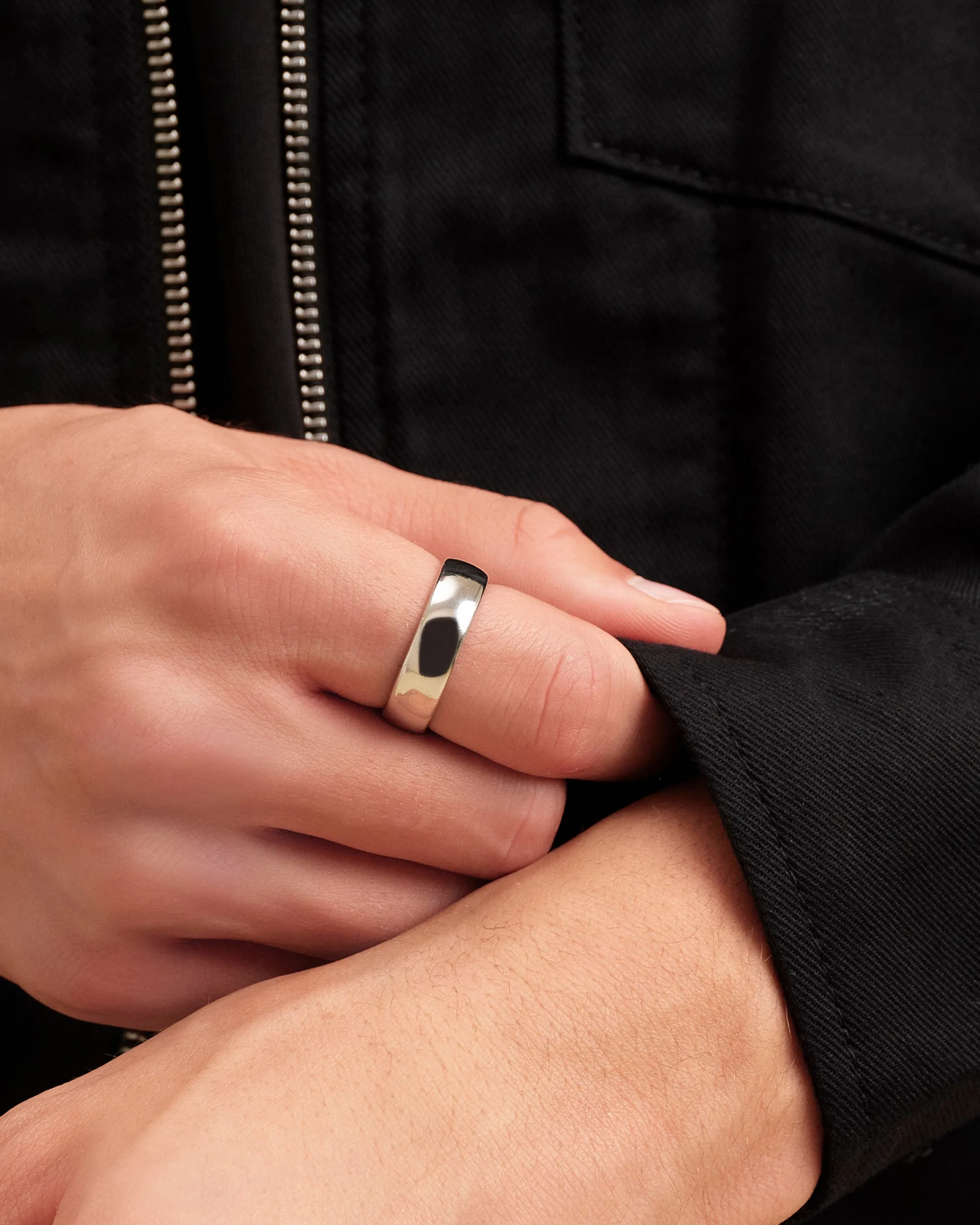 Rounded Comfort Fit Wedding Band - 7mm