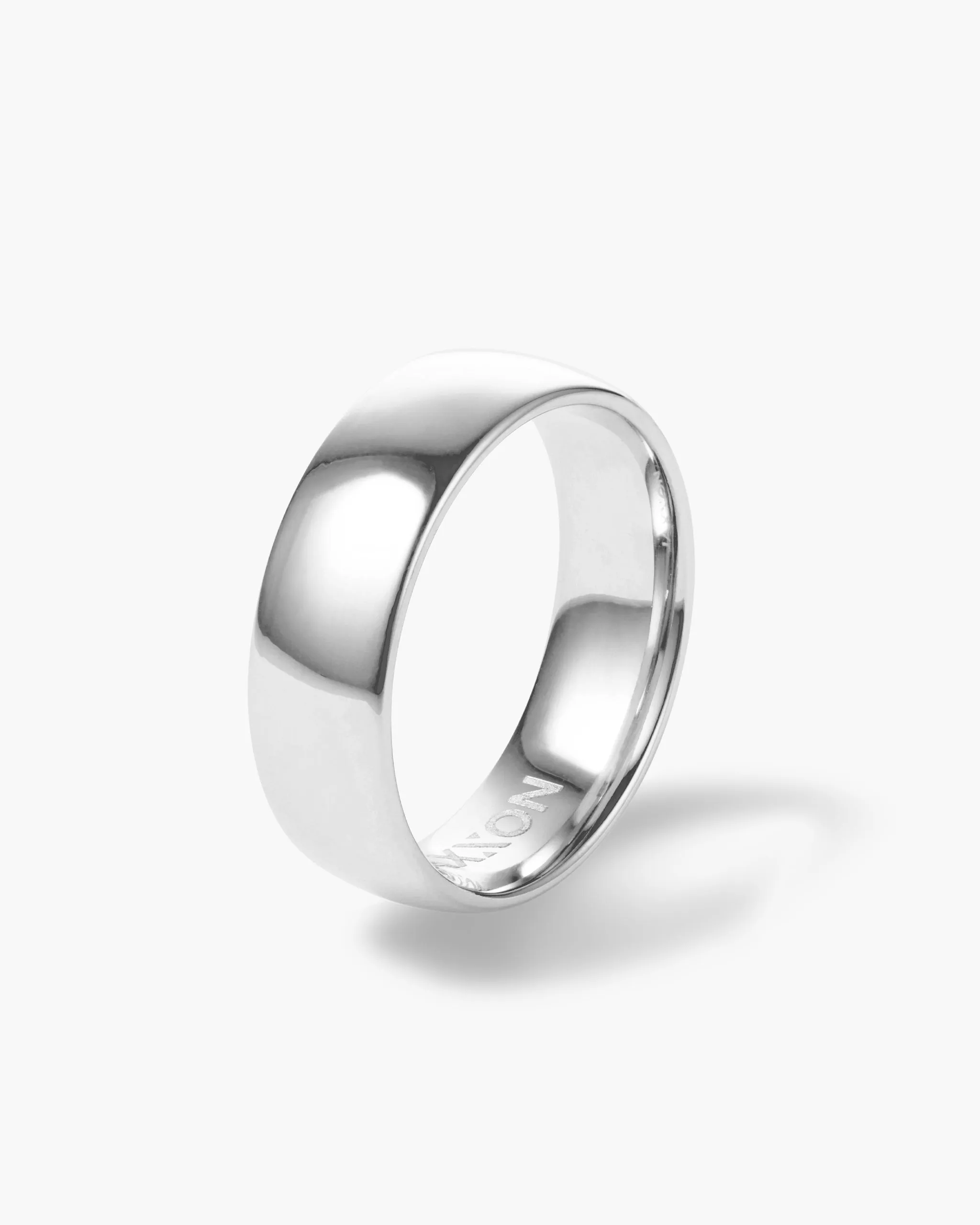 Rounded Comfort Fit Wedding Band - 7mm