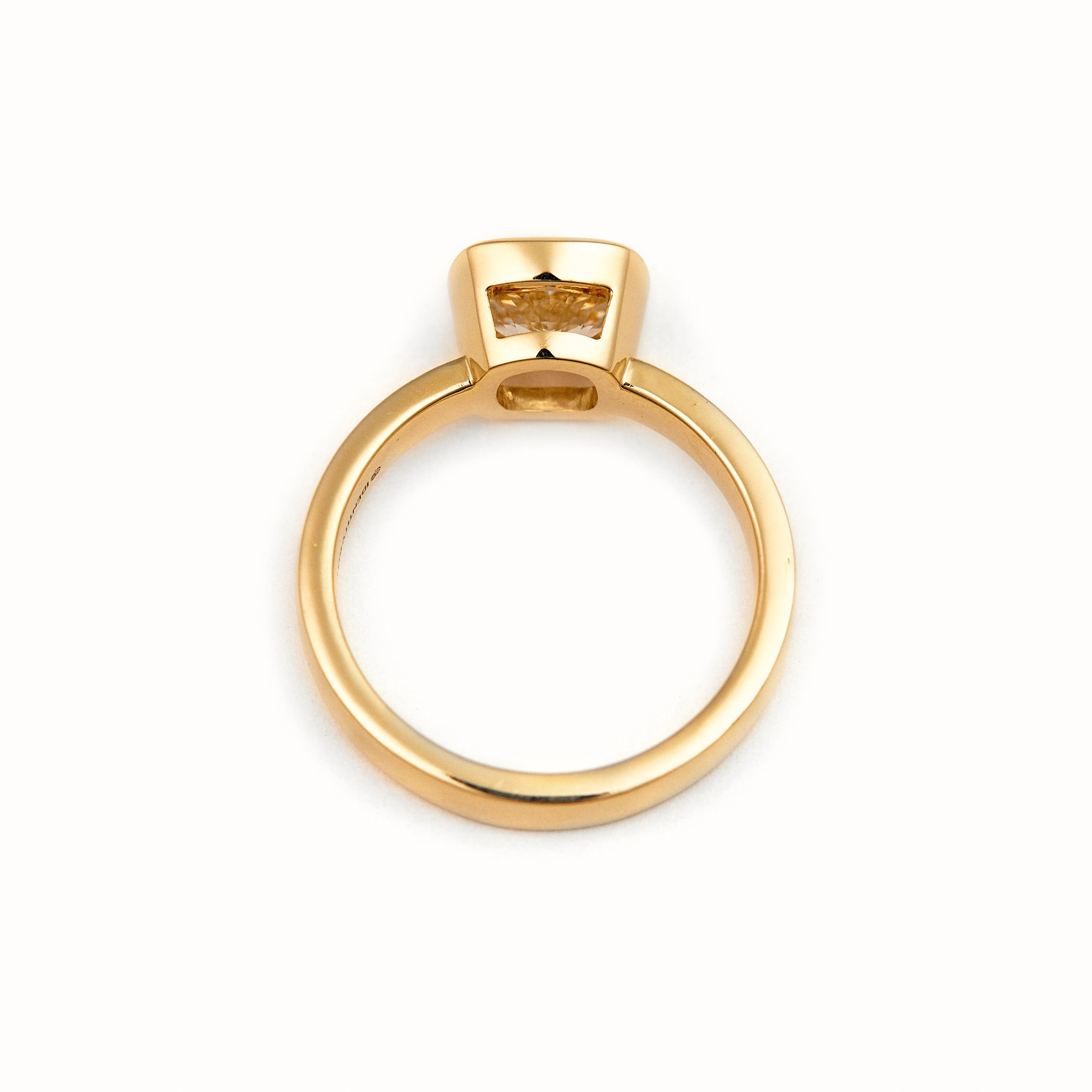 Rowan Cushion Cut Moissanite Engagement Ring