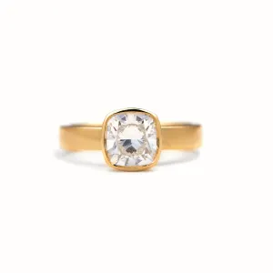 Rowan Cushion Cut Moissanite Engagement Ring