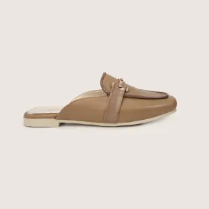 Selene Mules in Cafe