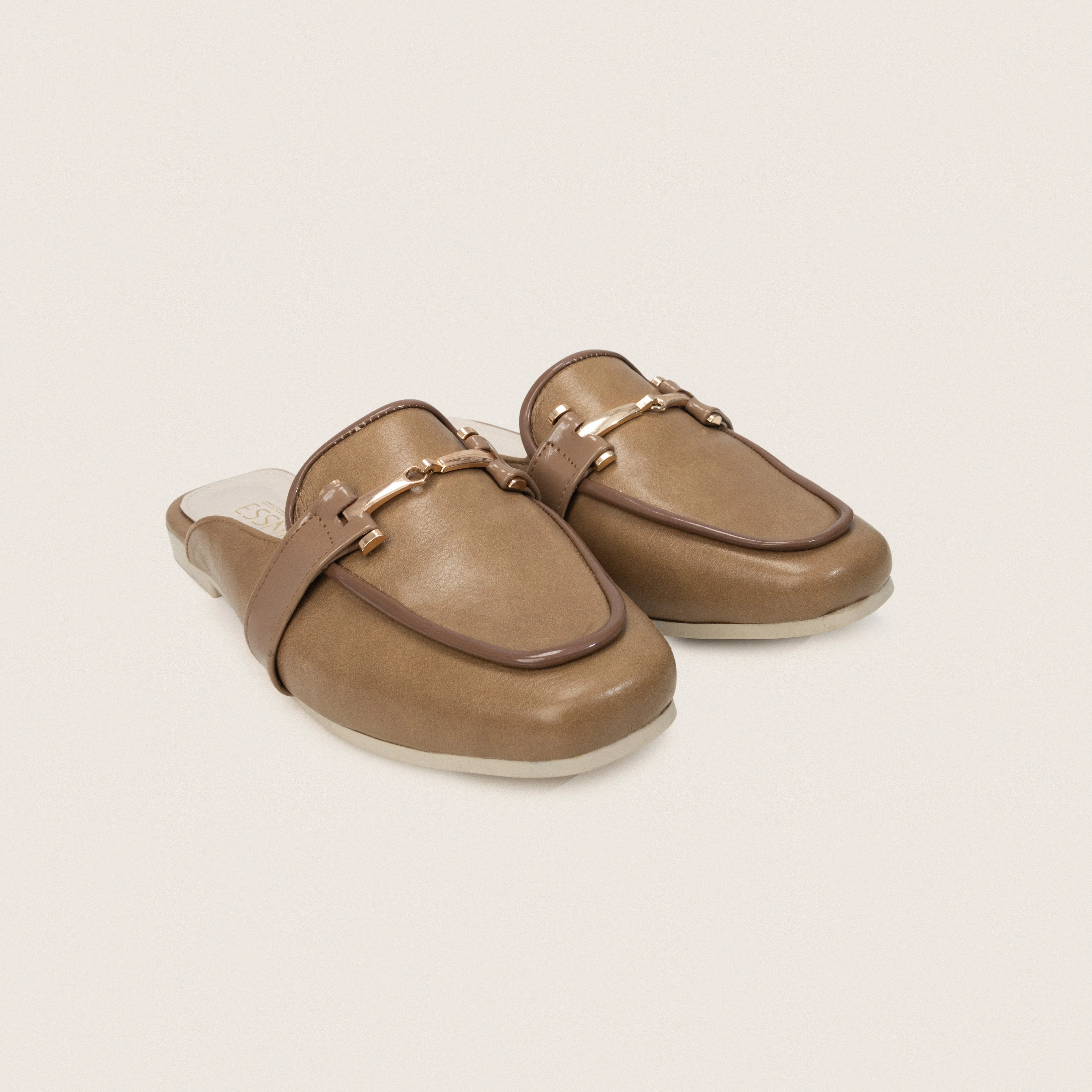 Selene Mules in Cafe