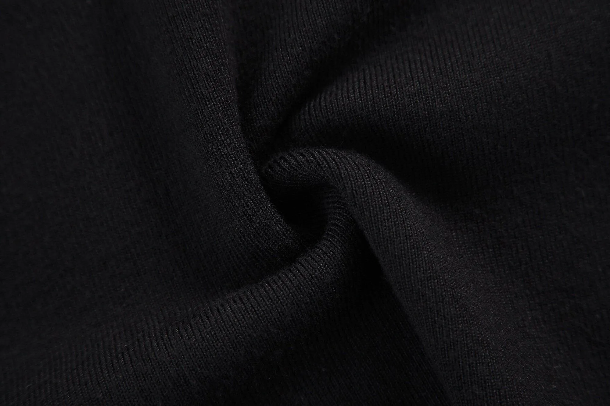 Sexy Back Stretch-Knit Mini Dress - Black