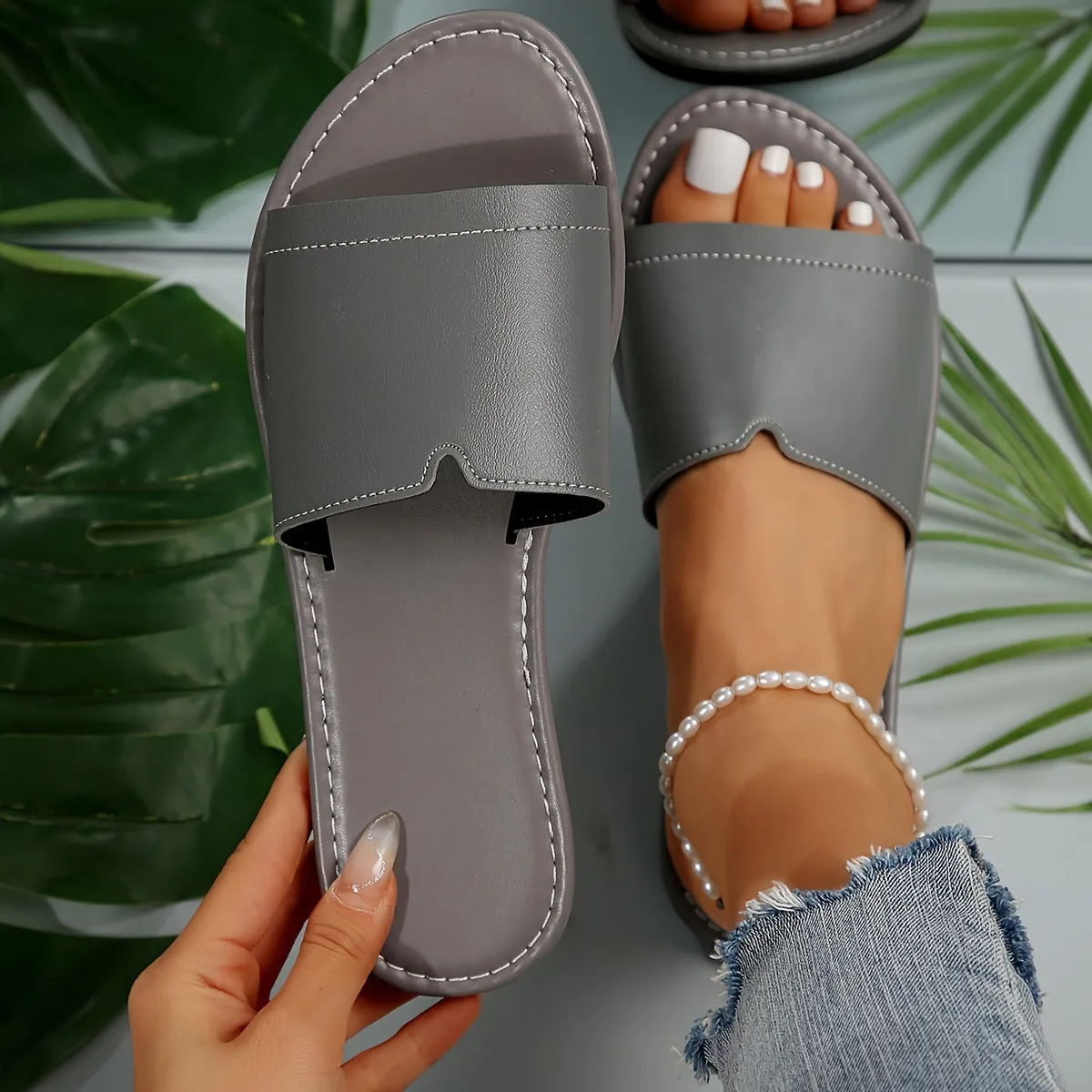 Sharon - Casual leather orthopedic sandals