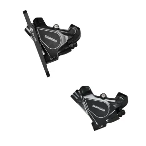 Shimano BR-RS805 Flat-Mount Disc Brake Caliper Set   Resin Pads with Fins