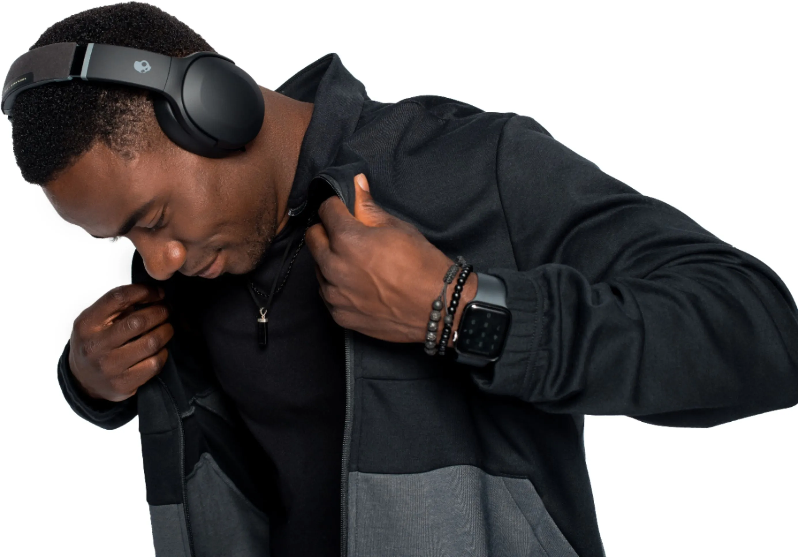 Skullcandy - Crusher Evo Over-the-Ear Wireless Headphones - True Black