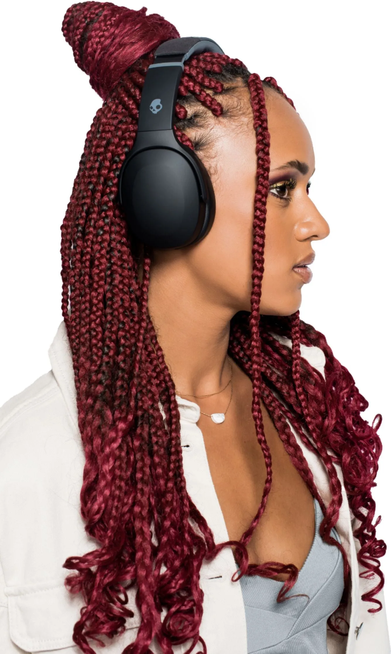 Skullcandy - Crusher Evo Over-the-Ear Wireless Headphones - True Black