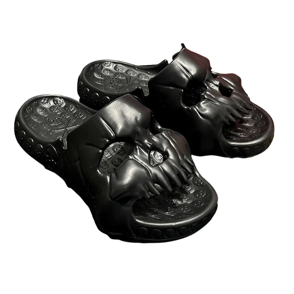 “Skull”Slipper