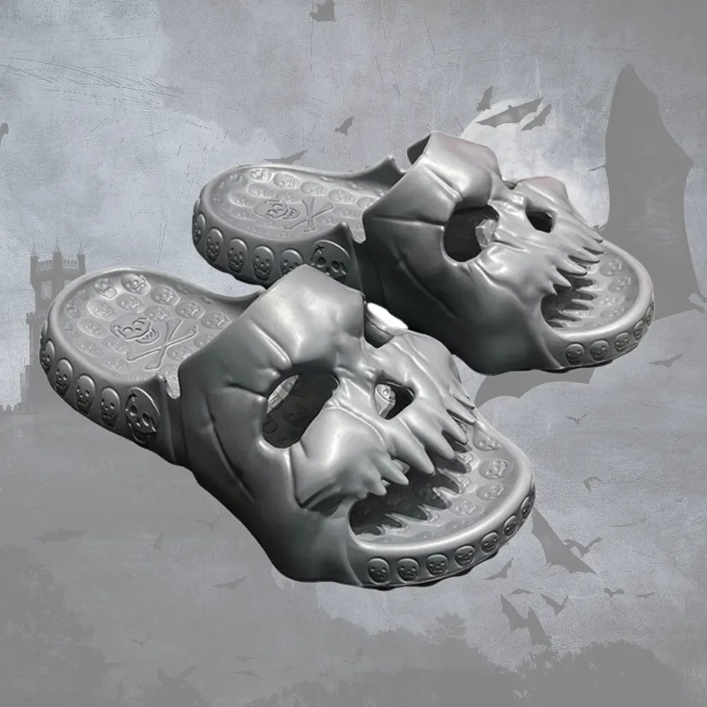 “Skull”Slipper