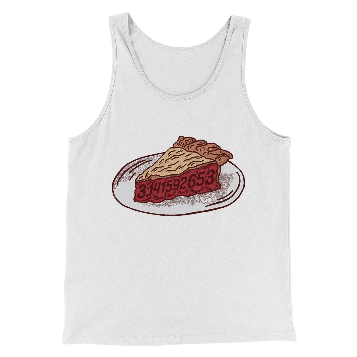 Slice of Pi Men/Unisex Tank Top