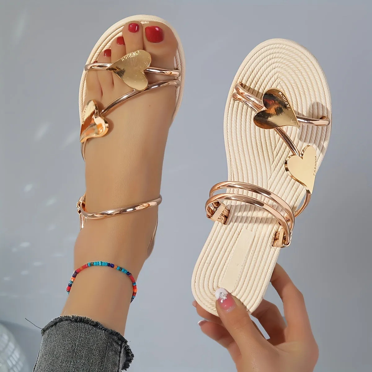 Sofia – Heart-Shaped Sandals for Comfort and Style for Women