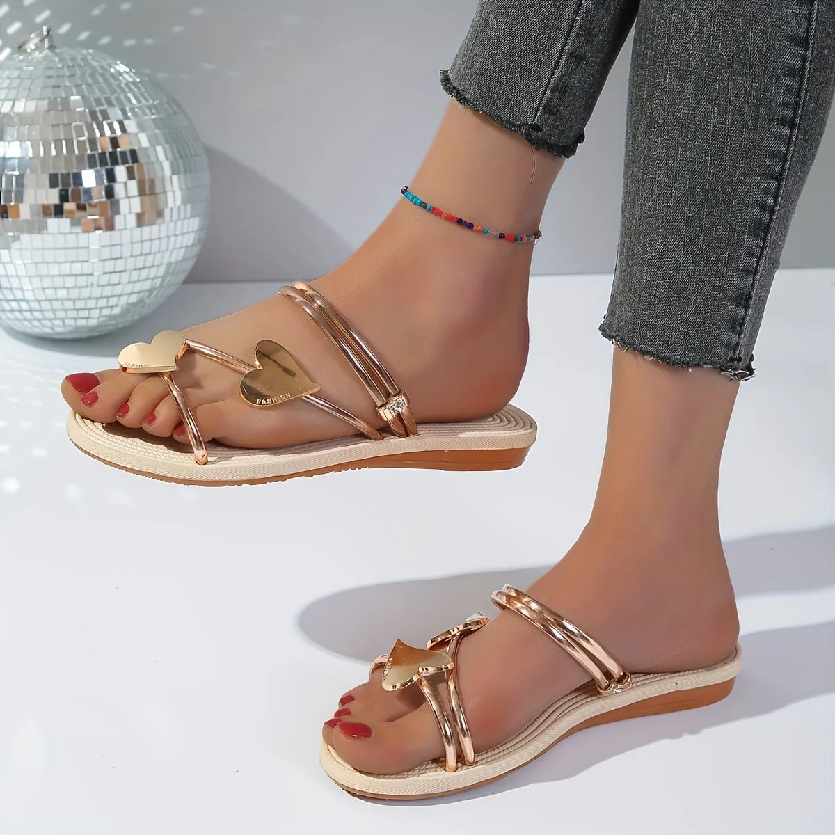 Sofia – Heart-Shaped Sandals for Comfort and Style for Women