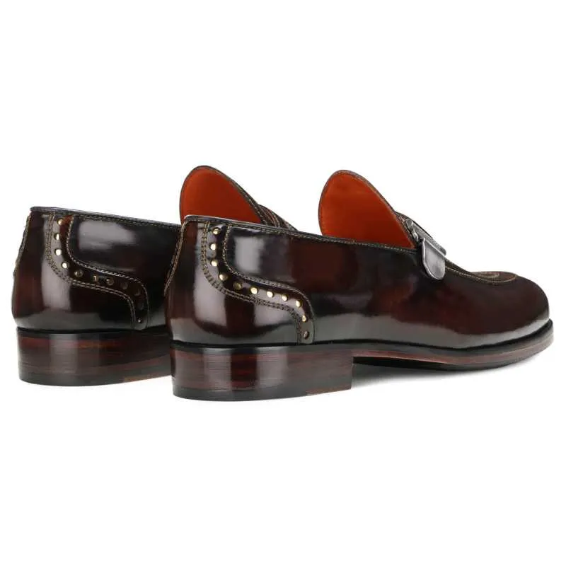 Sorrel Brushoff Slipons in Chocolate Brown