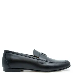Spain Co Black Todd Buckle Loafer