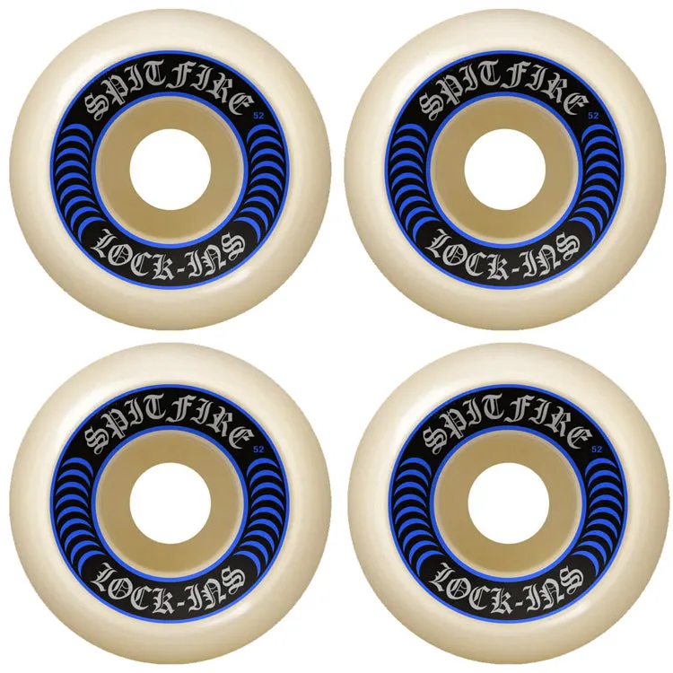 Spitfire Wheels Formula Four Lock Ins Skateboard Wheels 99a 55mm
