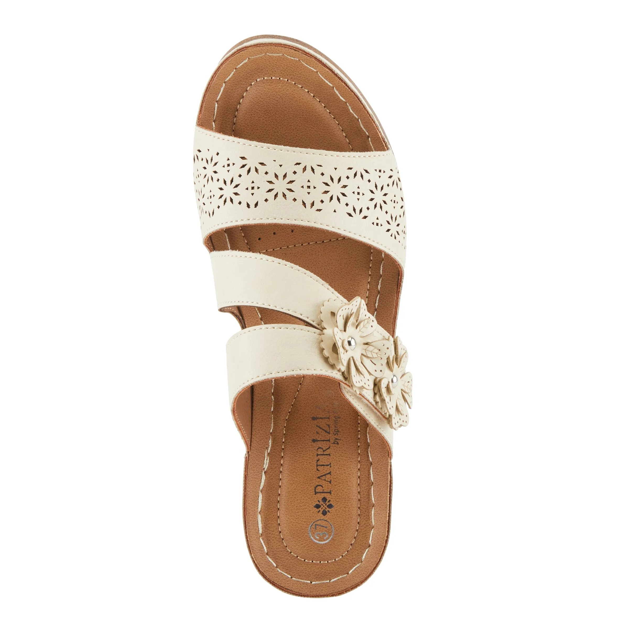 Spring Step Shoes  Patrizia Lolly Women’s Vegan Leather Slide Sandals