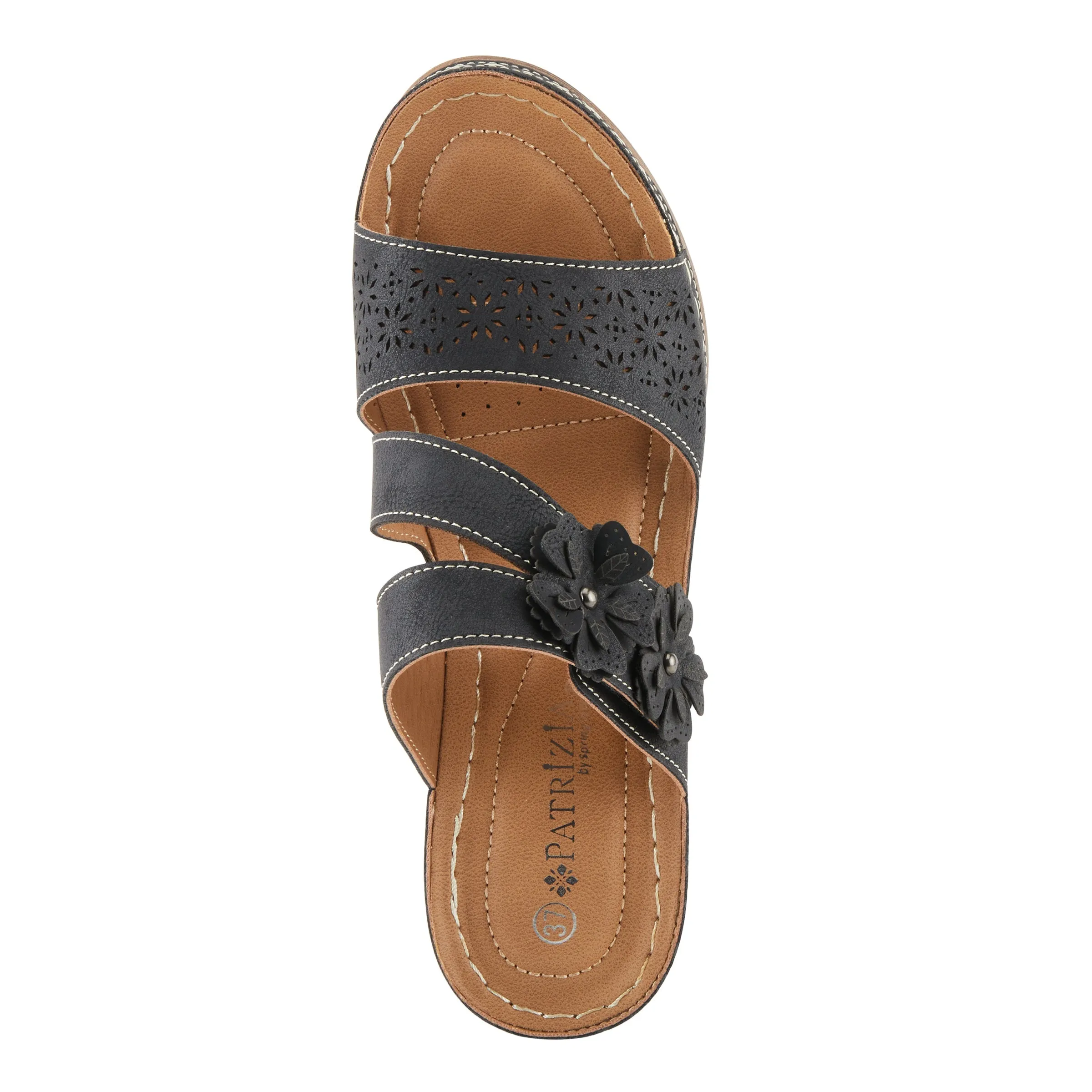 Spring Step Shoes  Patrizia Lolly Women’s Vegan Leather Slide Sandals
