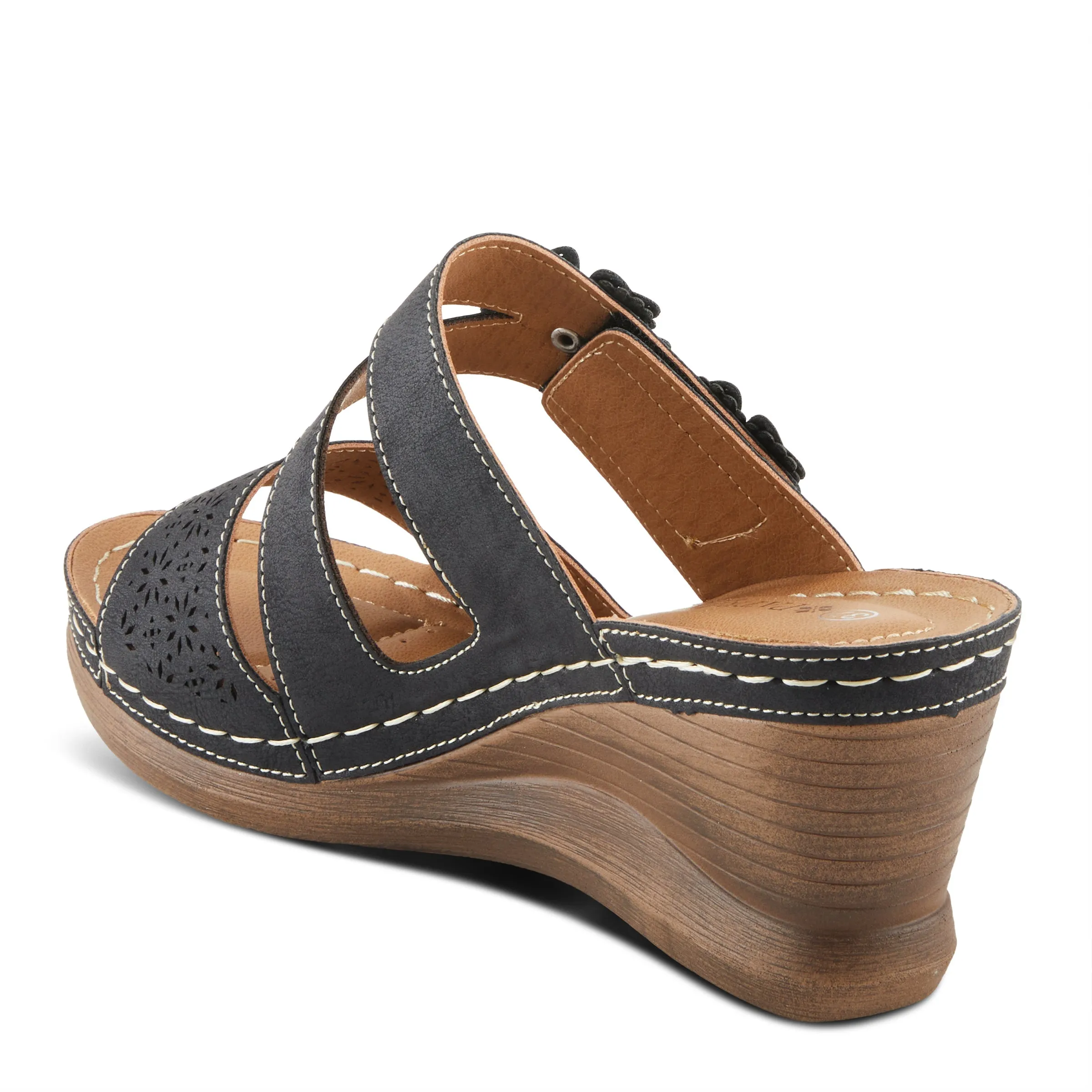Spring Step Shoes  Patrizia Lolly Women’s Vegan Leather Slide Sandals