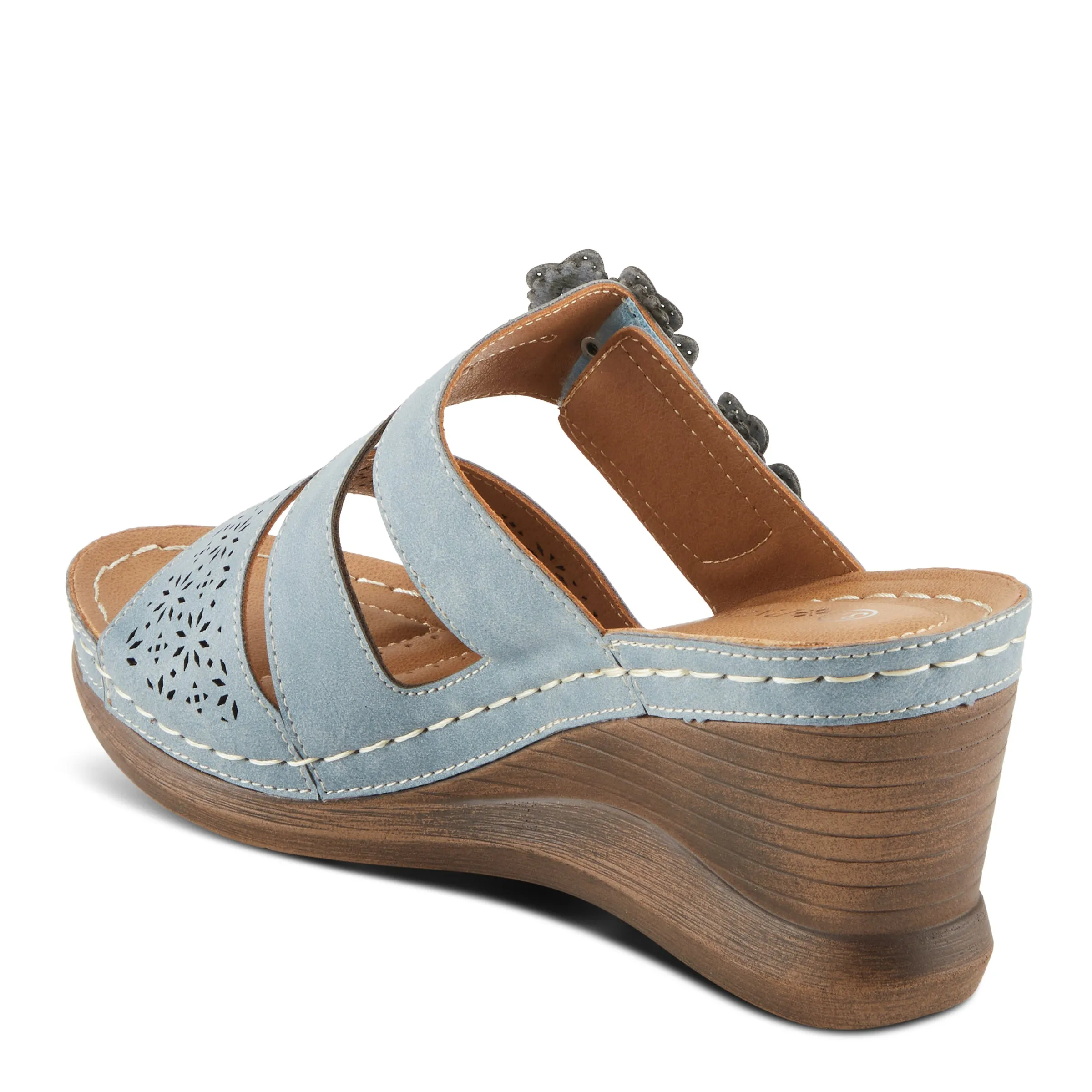 Spring Step Shoes  Patrizia Lolly Women’s Vegan Leather Slide Sandals