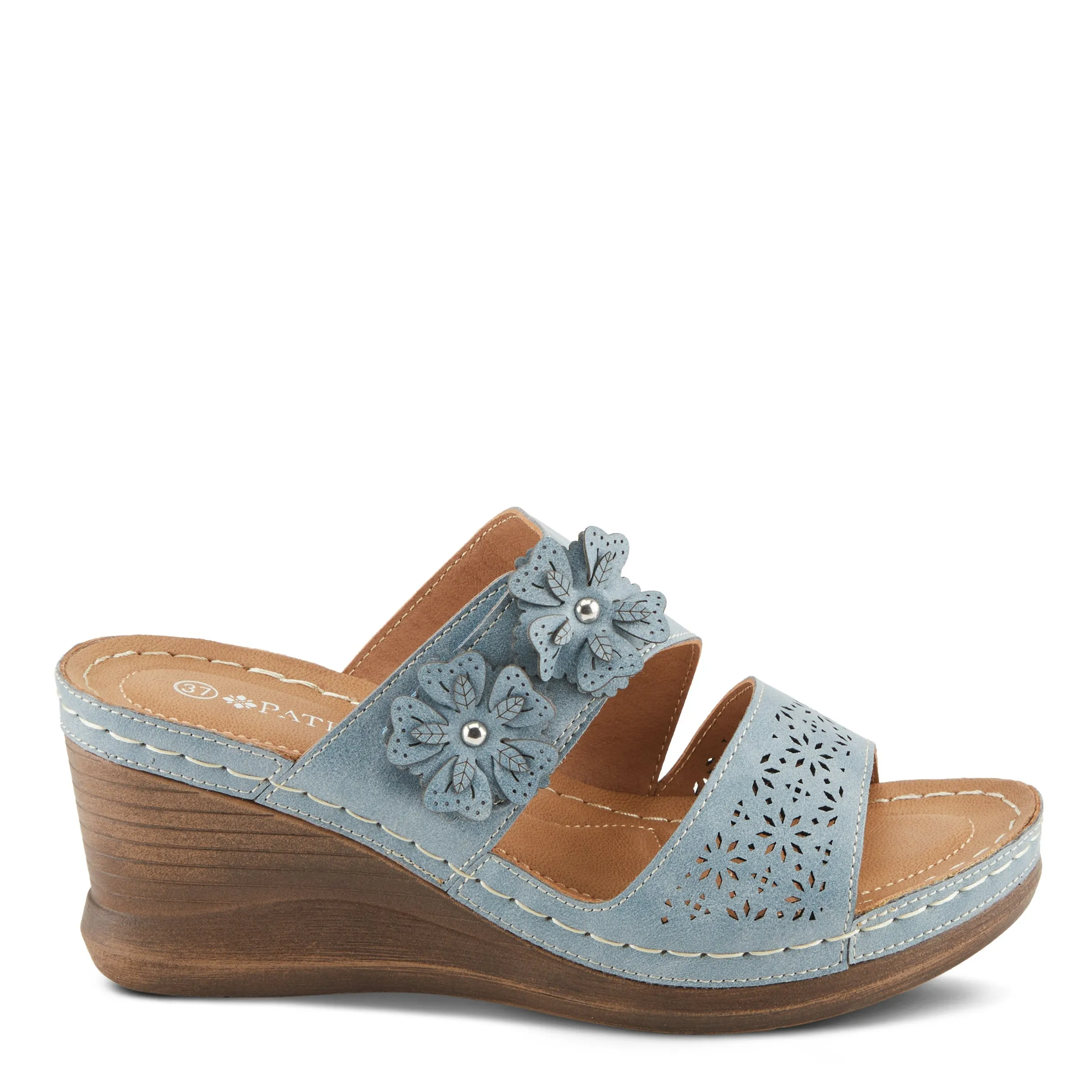 Spring Step Shoes  Patrizia Lolly Women’s Vegan Leather Slide Sandals