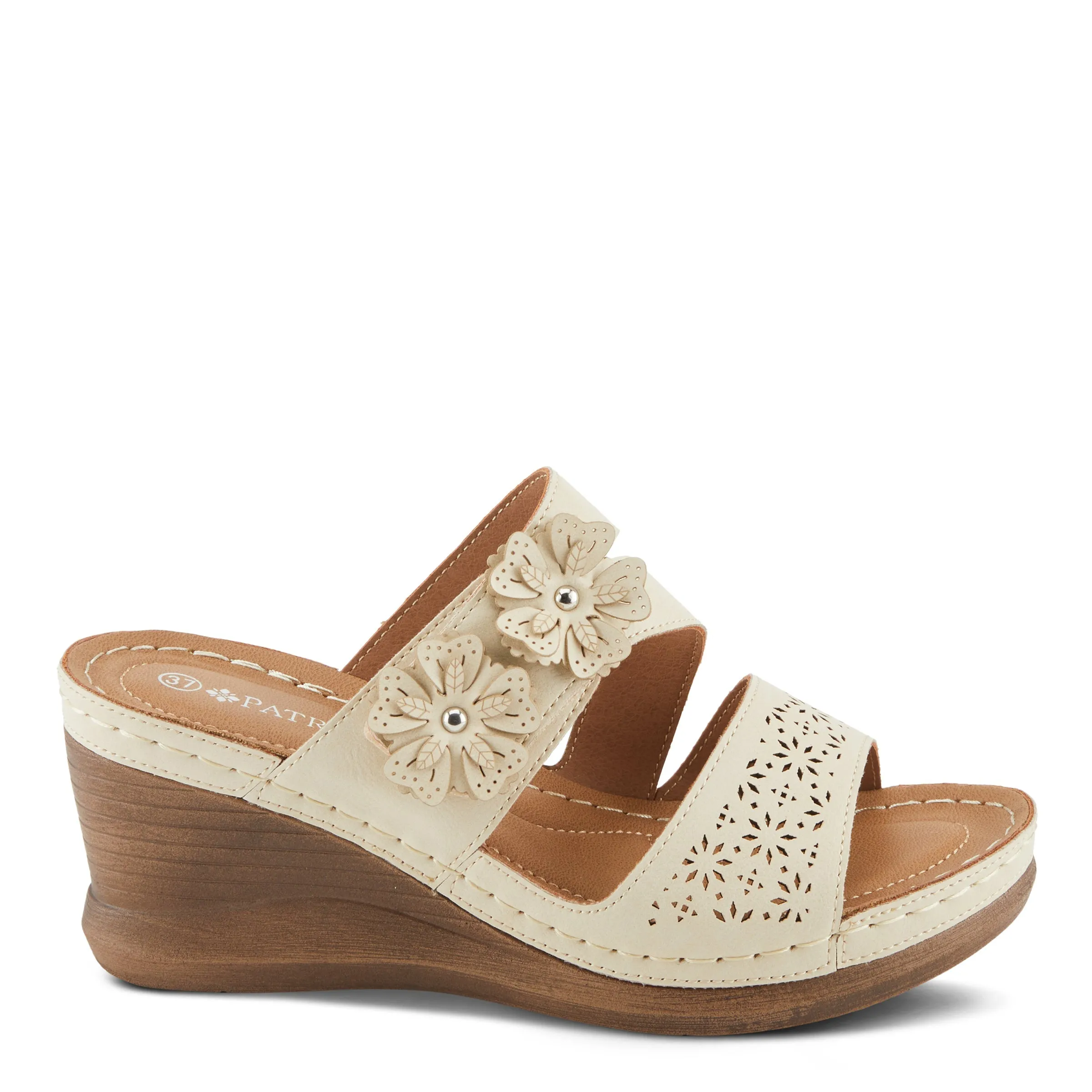 Spring Step Shoes  Patrizia Lolly Women’s Vegan Leather Slide Sandals