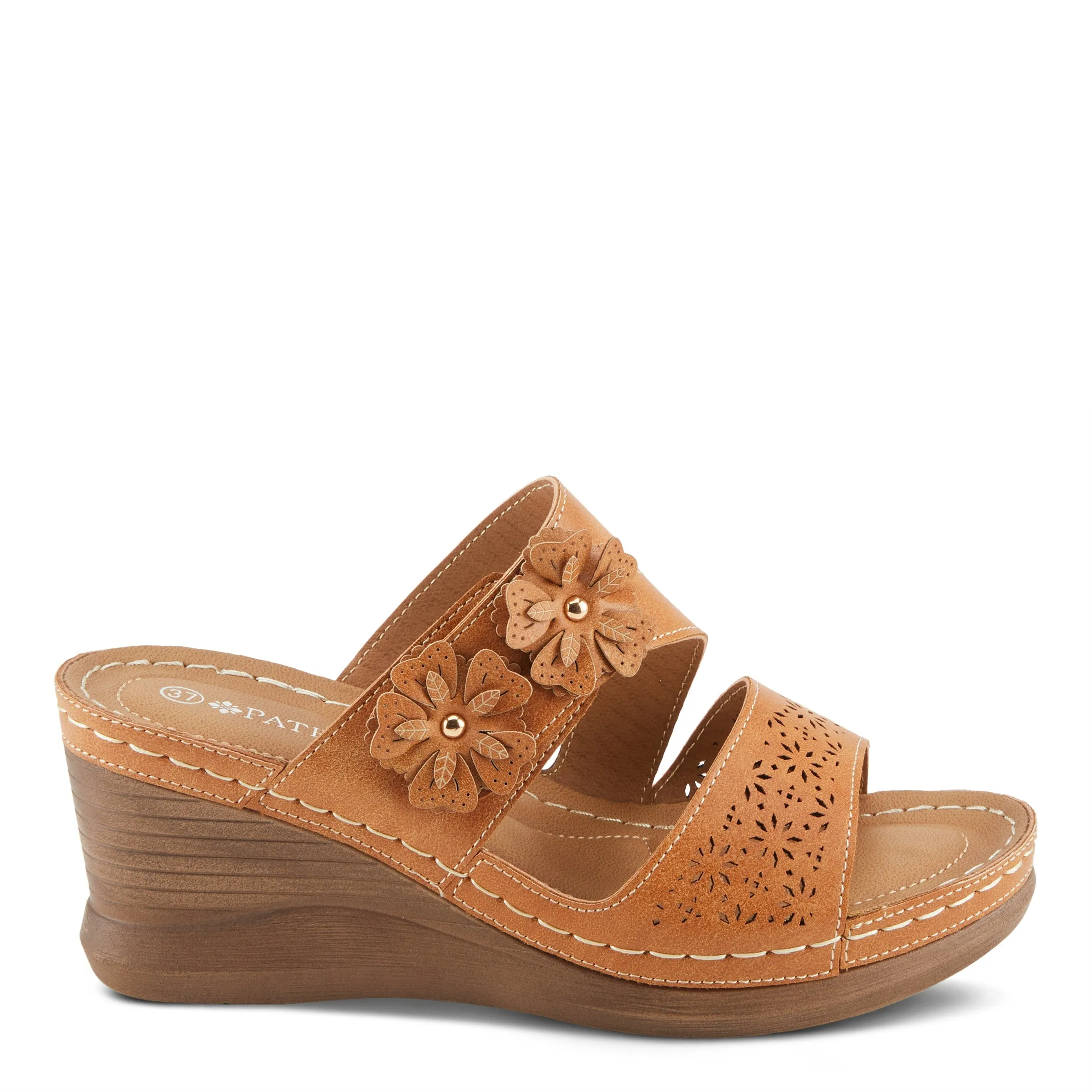 Spring Step Shoes  Patrizia Lolly Women’s Vegan Leather Slide Sandals