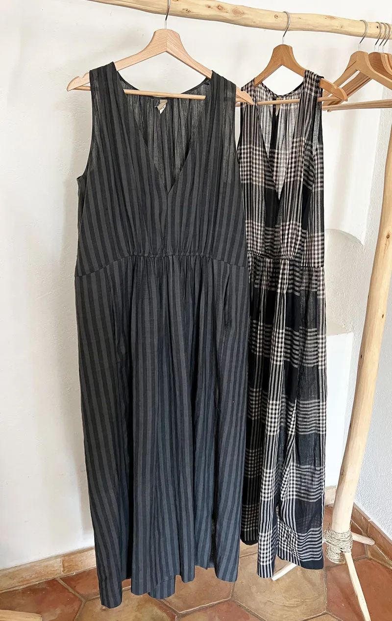 Stripe pocket dress