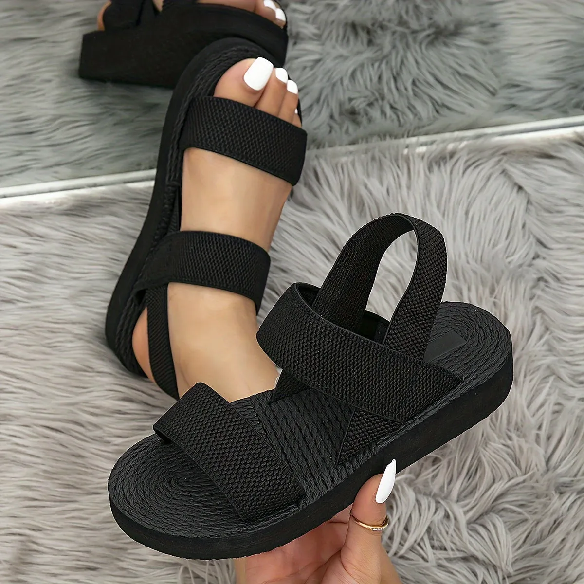Susan - Casual leather orthopedic sandals
