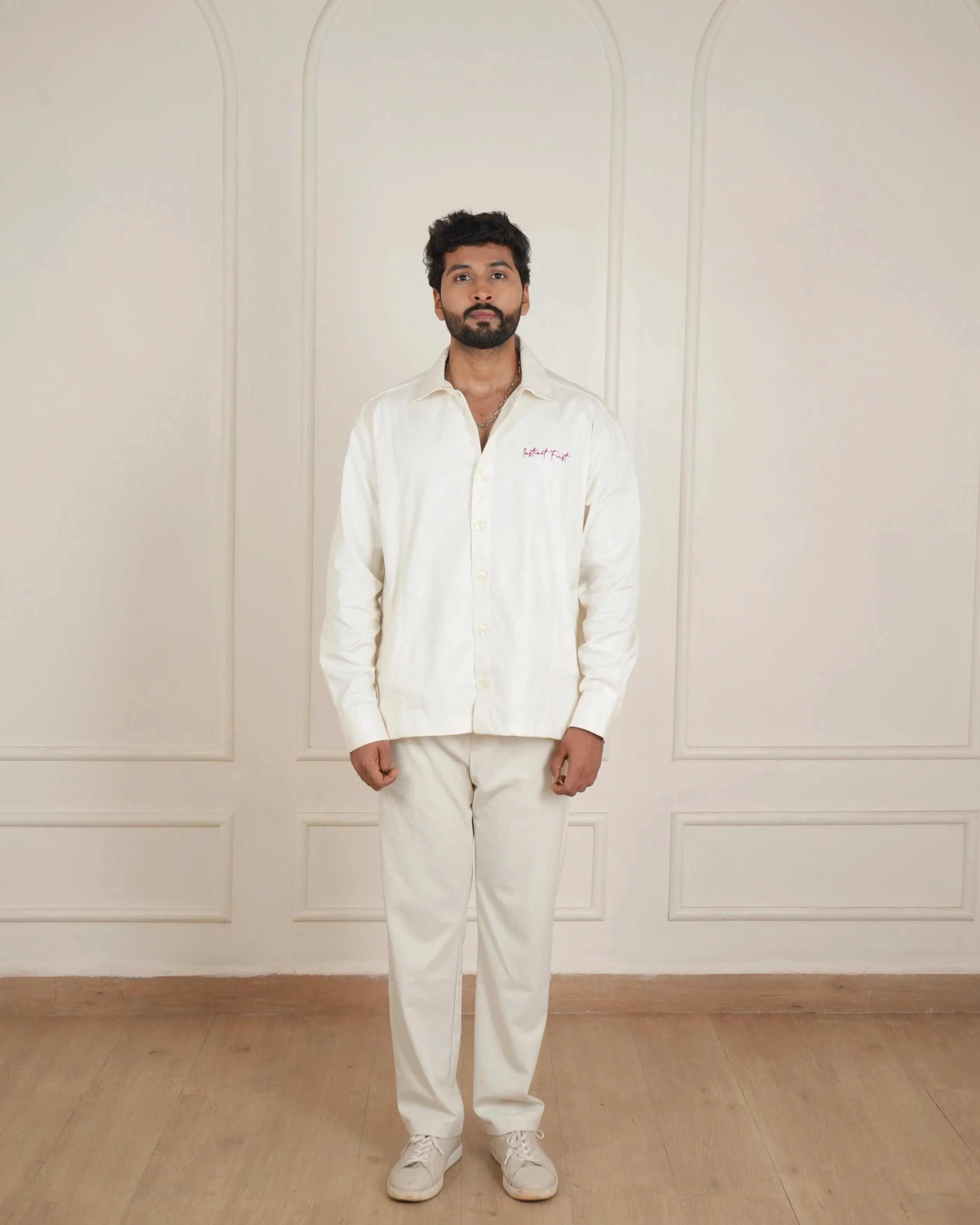 The Intuition Shacket - Off-White