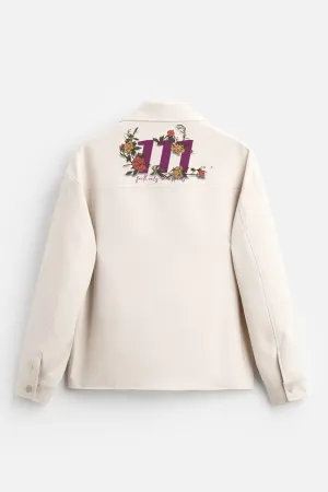 The Intuition Shacket - Off-White