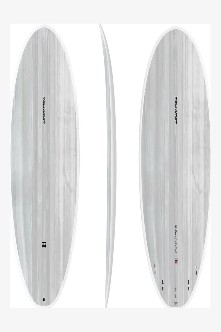 THE MOE - THUNDERBOLT RED - WHITE - 7'4"