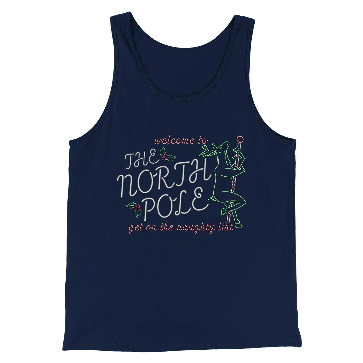 The North Pole Strip Club Men/Unisex Tank Top