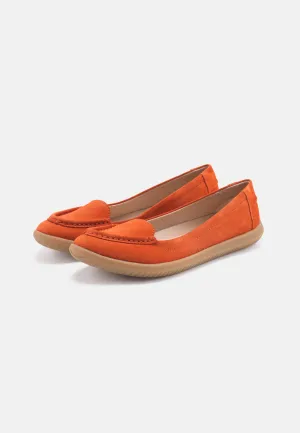 Tina Loafer Suede - Orange