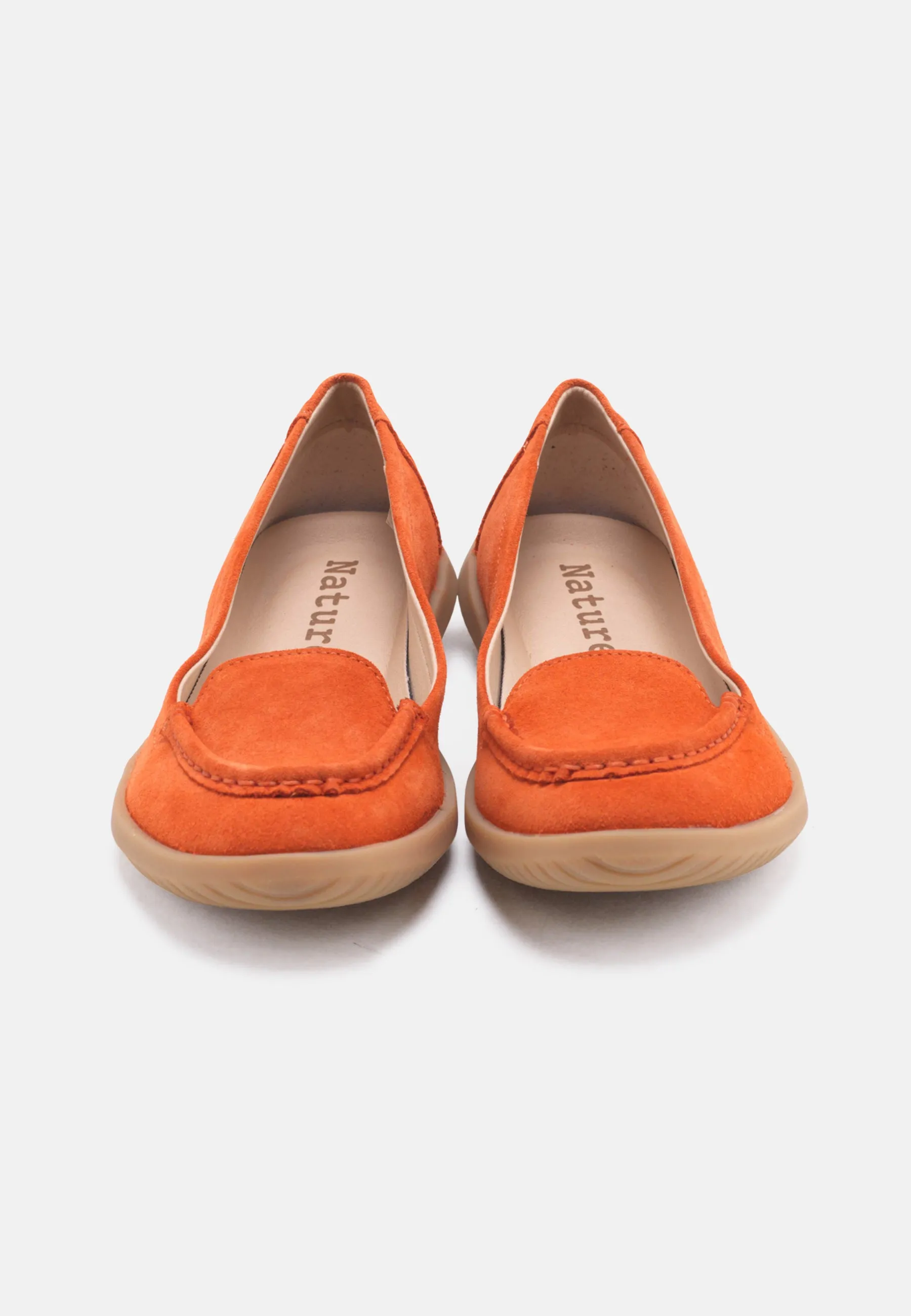 Tina Loafer Suede - Orange