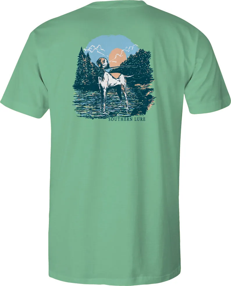 Toddler Short Sleeve Tee Rod Pup V2 - Seafoam