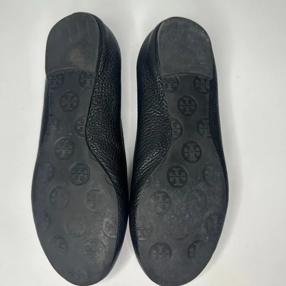 Tory Burch Black Flats