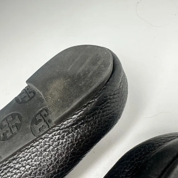 Tory Burch Black Flats