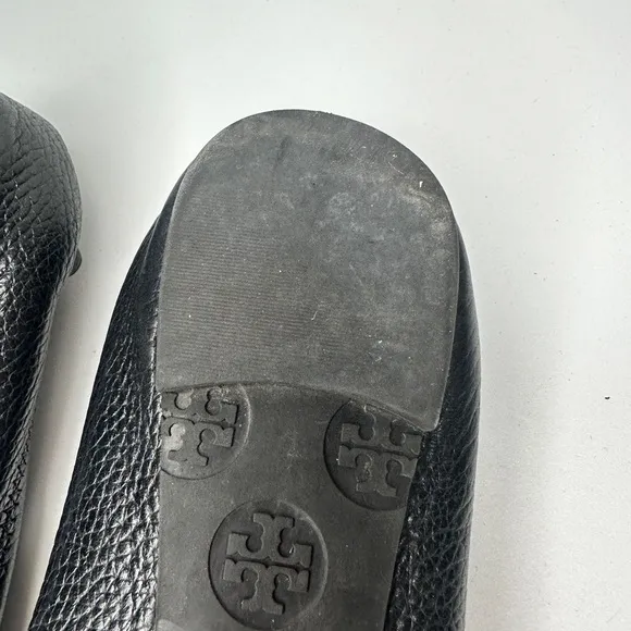 Tory Burch Black Flats