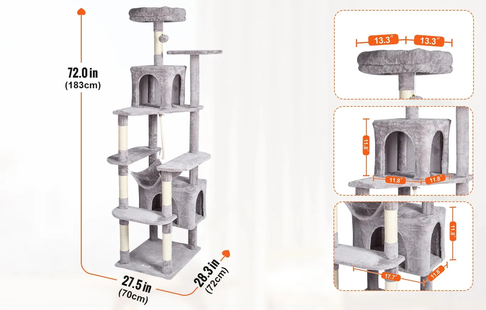 VEVOR Indoor Cat Tree