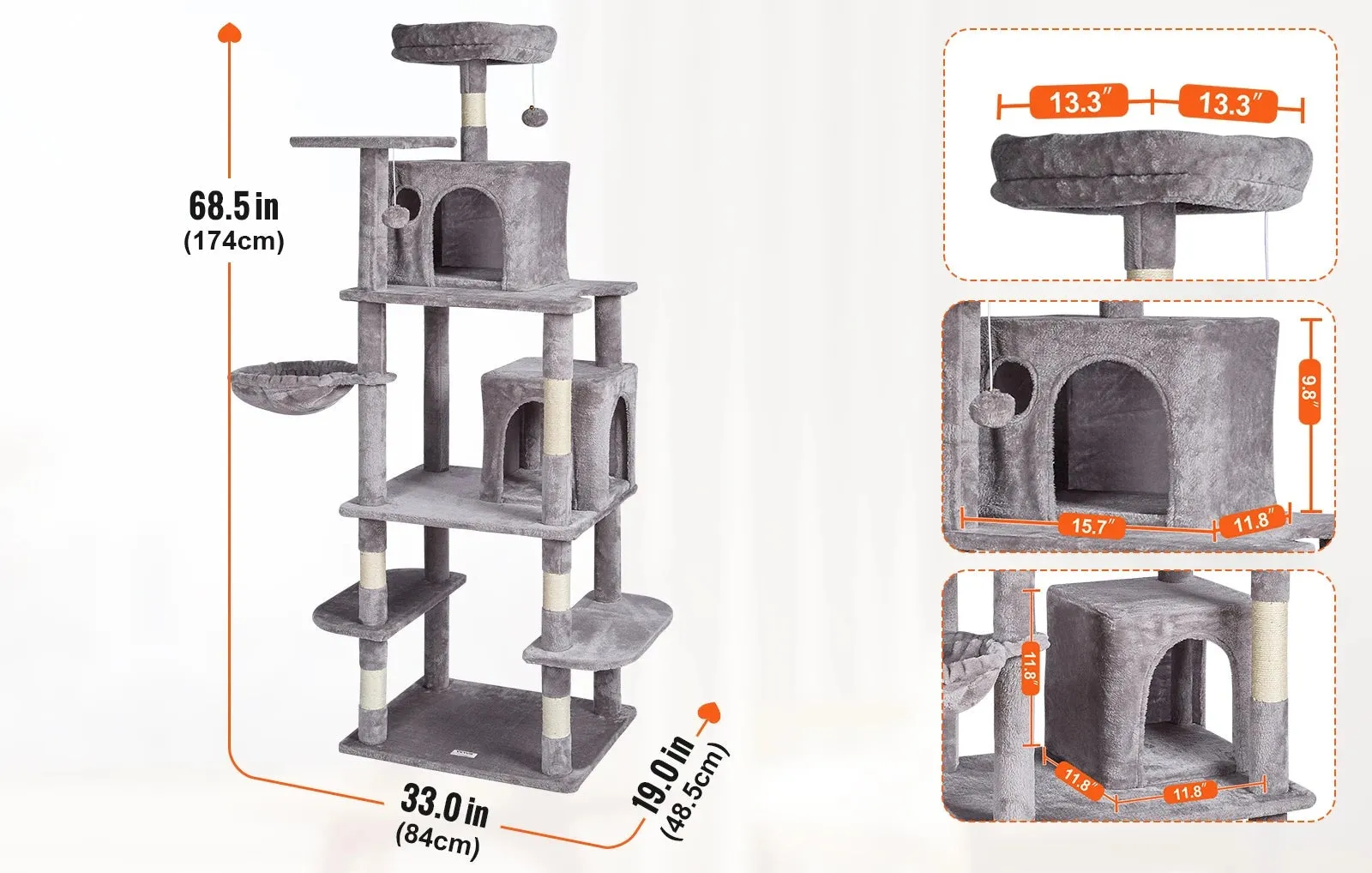 VEVOR Indoor Cat Tree